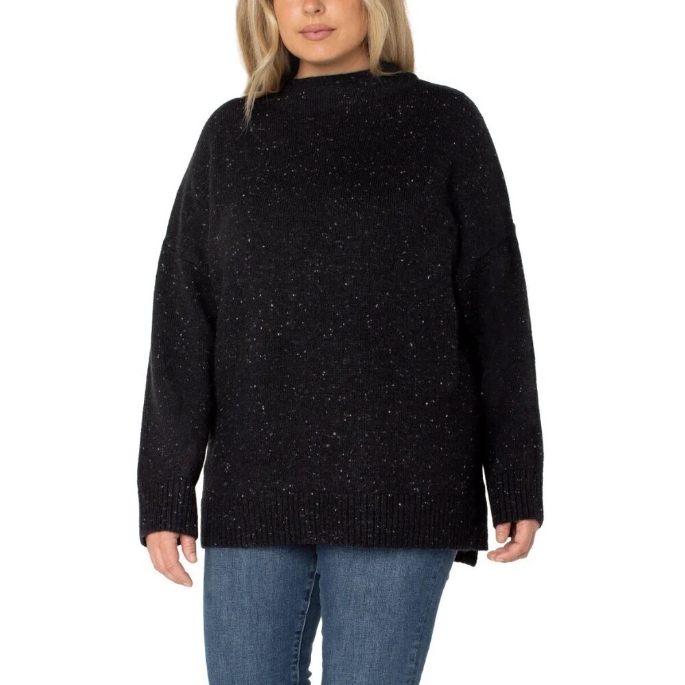 Well Worn Ladies' Nep Yarn Sweater Black XXL - Picture 3 of 9